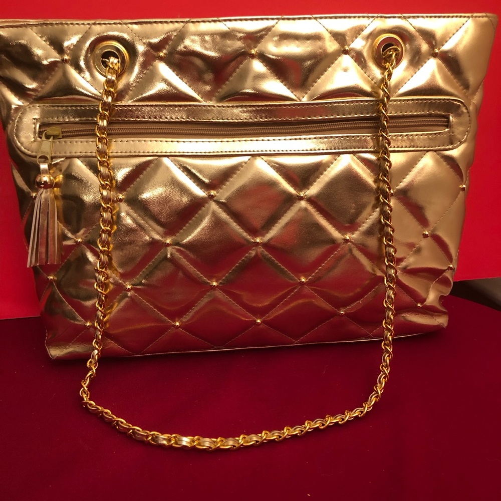 Y & S Original gold ladies handbag